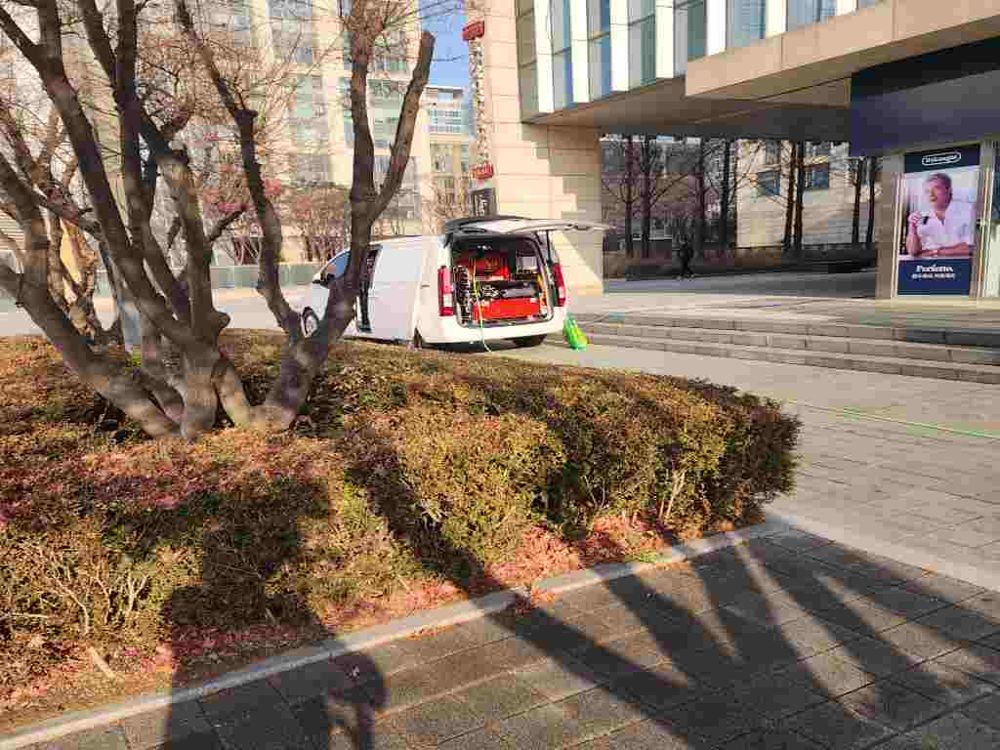 시흥 상가 건물 고압세척 출동